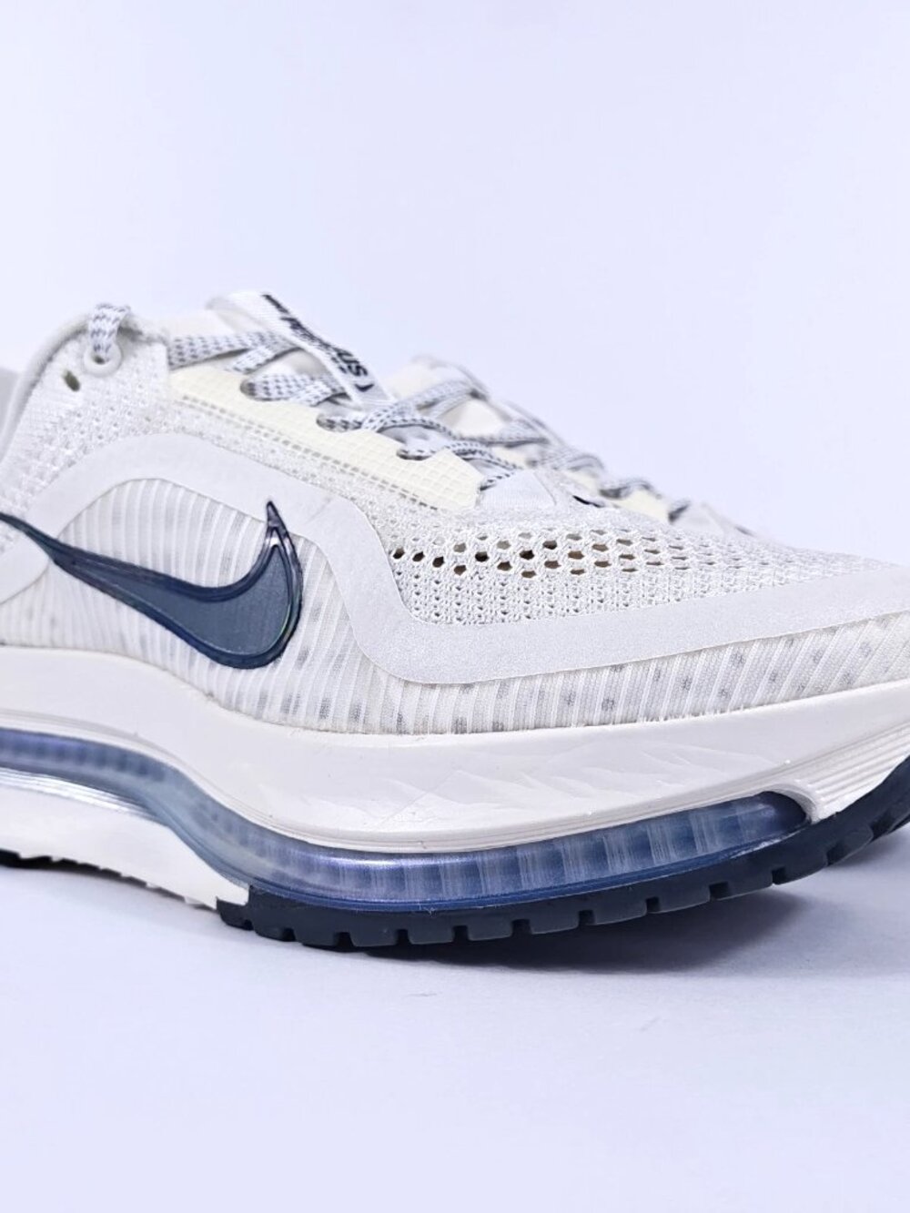 Nike Pegasus Premium Womens 7 Neutral Road Running Shoes Air Zoom ReactX White